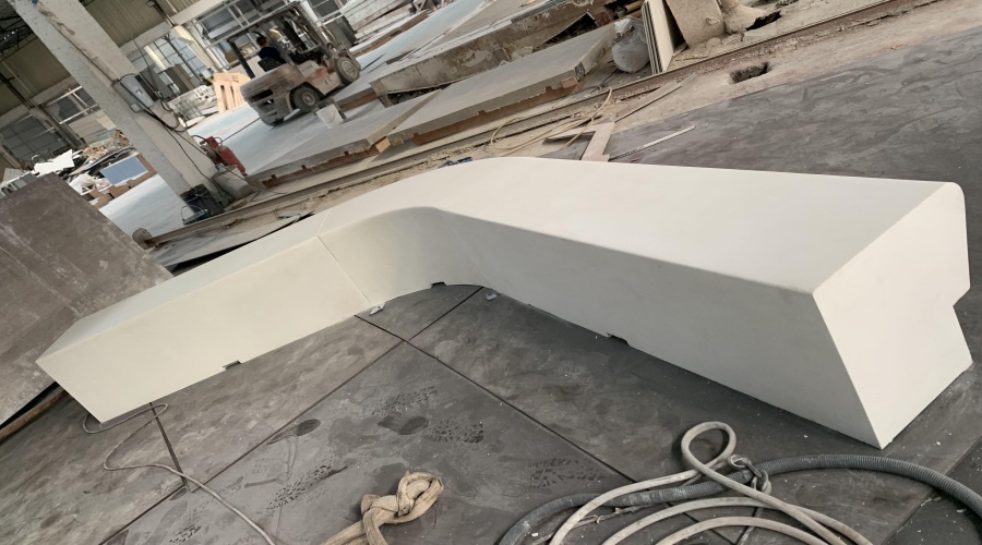 新疆體育公園GRC坐凳樹池造型工程